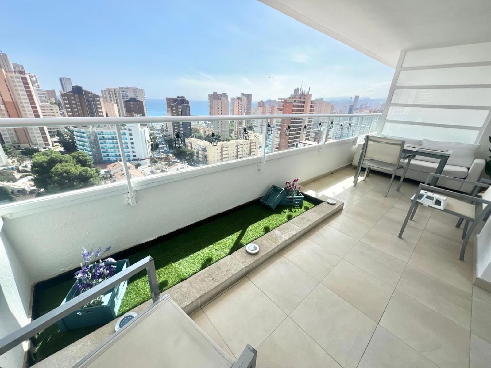 Apartament Sea View Penthouse! Benidorm Zewnętrze zdjęcie